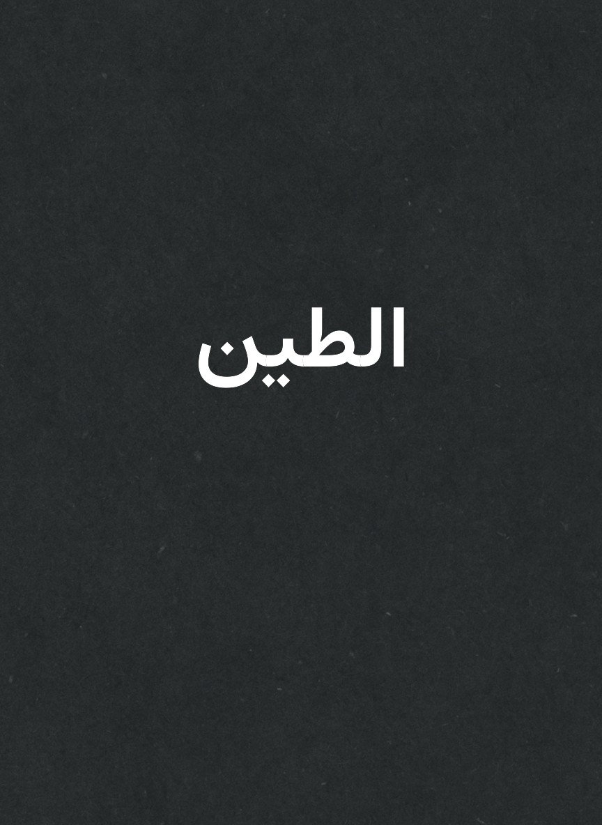 الطين
