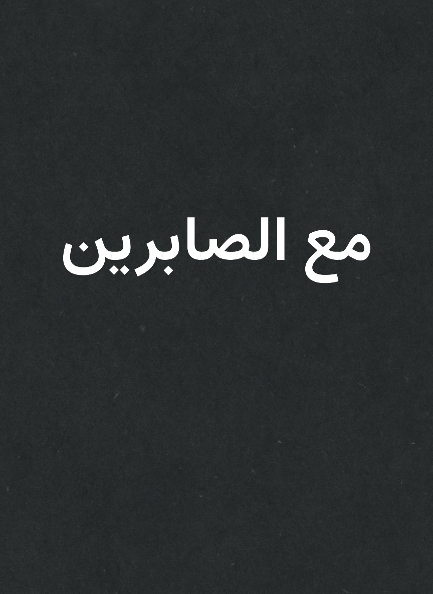 مع الصابرين