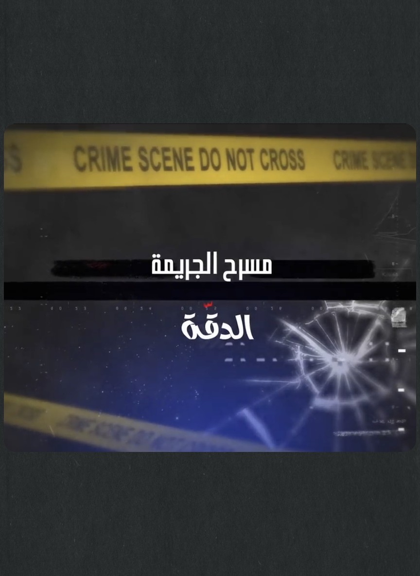 مسرح الجريمة: الدقة