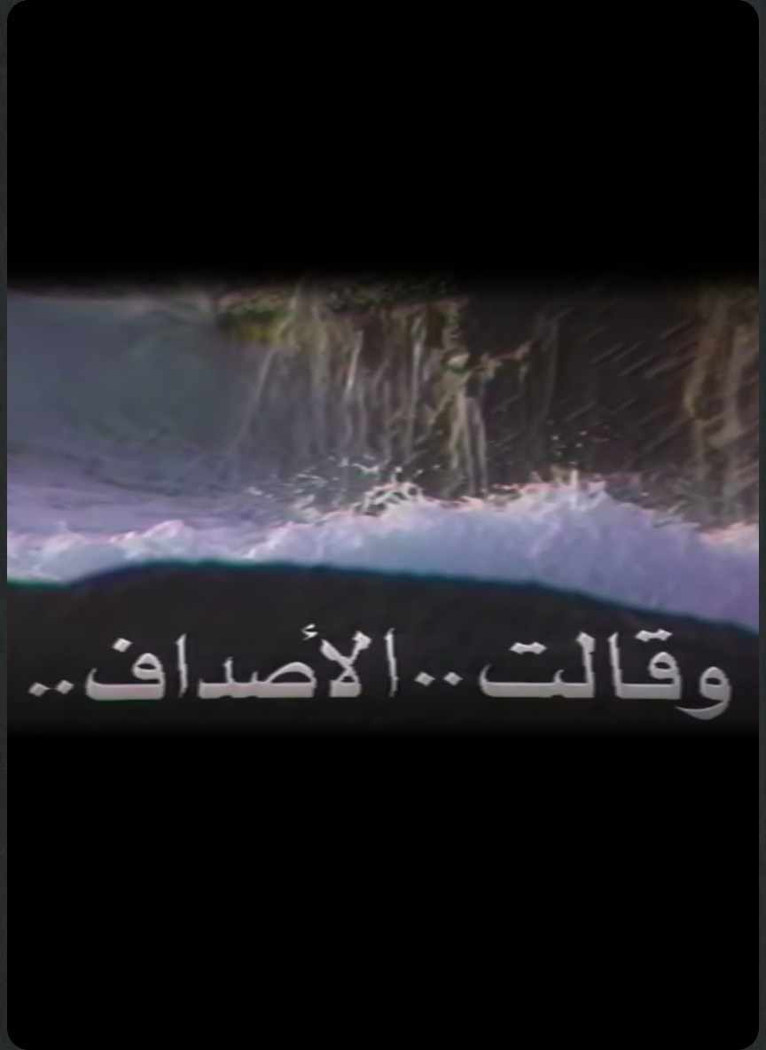 وقالت الأصداف